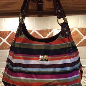 Authentic Coach Bag Measures 14” x 10